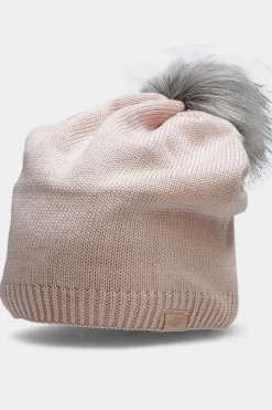 Okrycia Głowy>4F Czapka Zimowa Damska AW23ACAPF289-56S Jasnoróżowa