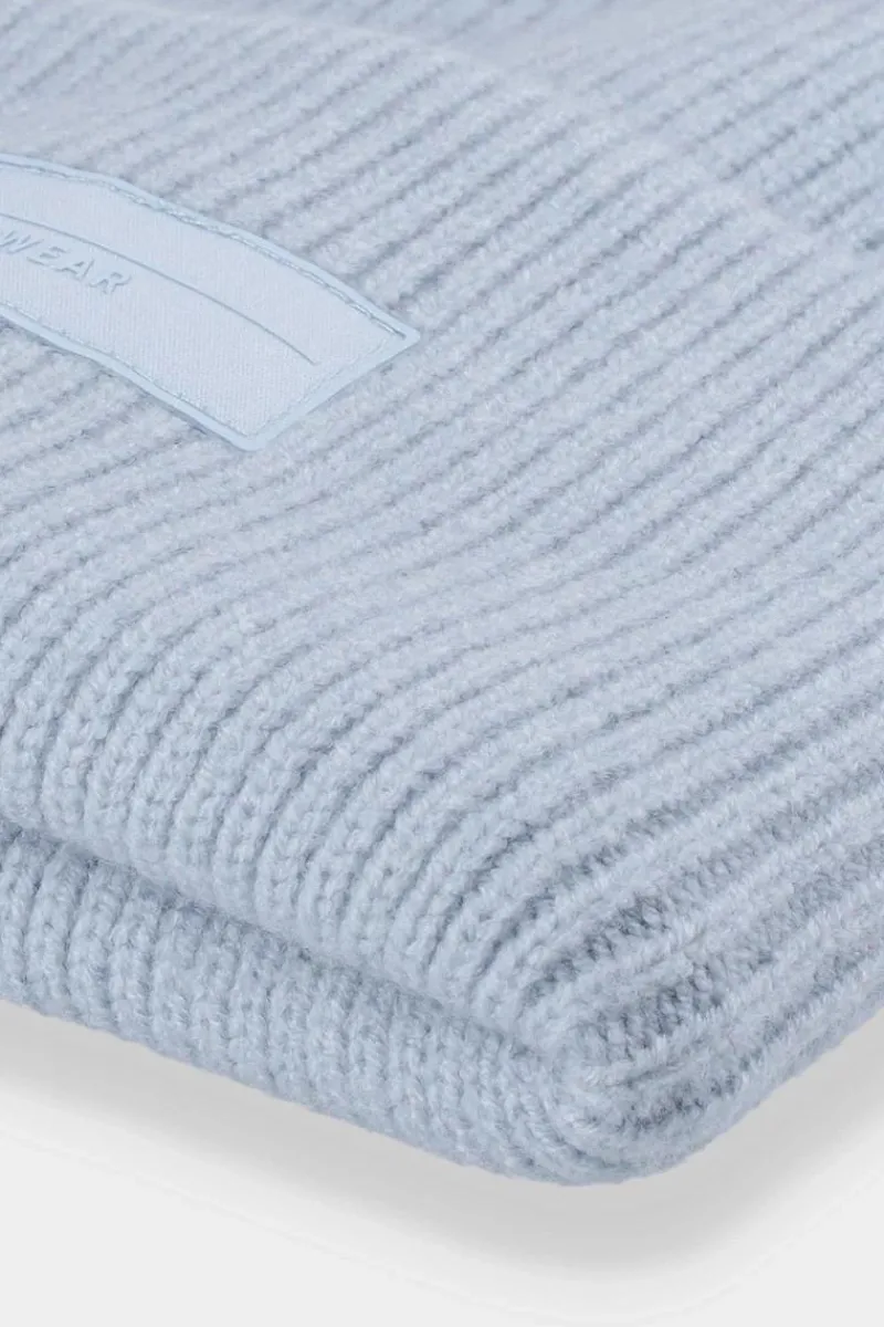 Okrycia Głowy>4F Czapka Zimowa Damska Z Logo AW23ACAPF295-34S Niebieska Niebieski