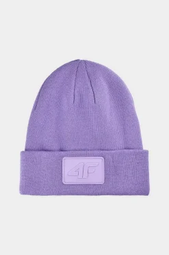 Clearance 4F Czapka Zimowa Uniseks WAW24ACAPU433-52S Fioletowa