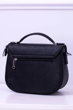 Hot Czarna Damska Torebka Listonoszka Kuferek Torebki Kuferki