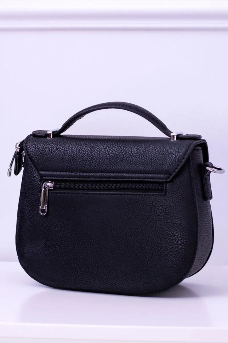 Hot Czarna Damska Torebka Listonoszka Kuferek Torebki Kuferki