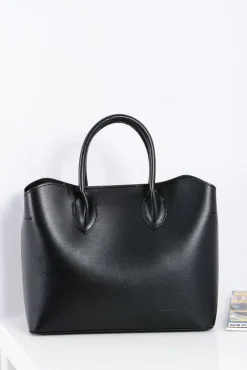 Clearance Czarna Damska Torebka Shopper + Kosmetyczka Torebki Klasyczne