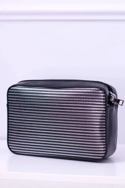 Online Boto Czarna Lakierowana Torebka Damska Not Scared