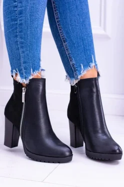 Botki Na Słupku|Czarne Botki><noscript><img width=