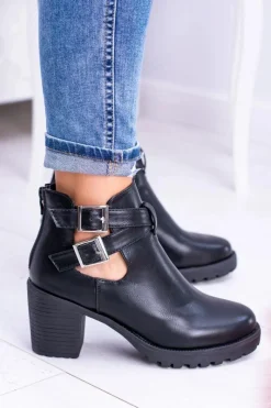 Botki Na Słupku|Czarne Botki><noscript><img width=