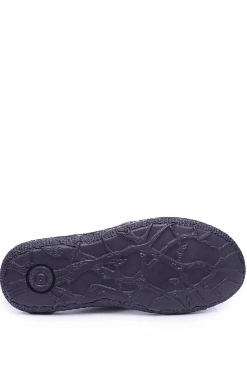 Clearance Boto Czarne Lekkie Skórzane Męskie Klapki Okay