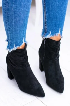 Botki Na Słupku|Czarne Botki><noscript><img width=