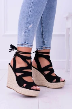 Sandały Na Koturnie><noscript><img width=