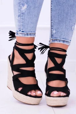 Sandały Na Koturnie><noscript><img width=