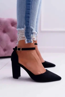 Czółenka Zamszowe|Czółenka Na Słupku><noscript><img width=