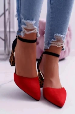 Czółenka Zamszowe|Czółenka Na Słupku><noscript><img width=