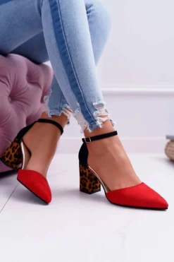 Czółenka Zamszowe|Czółenka Na Słupku><noscript><img width=