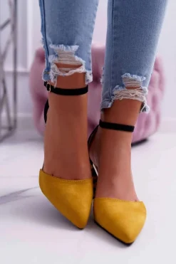 Czółenka Zamszowe|Czółenka Na Słupku><noscript><img width=