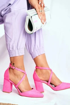 Czółenka Zamszowe|Czółenka Na Słupku><noscript><img width=