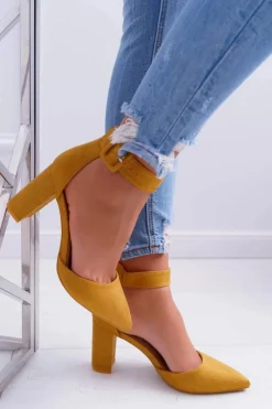 Czółenka Zamszowe|Czółenka Na Słupku><noscript><img width=