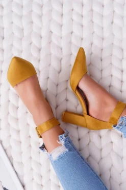 Czółenka Zamszowe|Czółenka Na Słupku><noscript><img width=