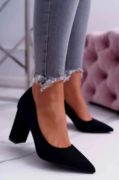 Czółenka Zamszowe|Czółenka Na Słupku><noscript><img width=