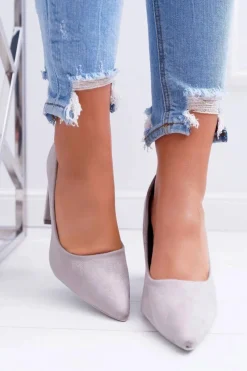 Czółenka Zamszowe|Czółenka Na Słupku><noscript><img width=