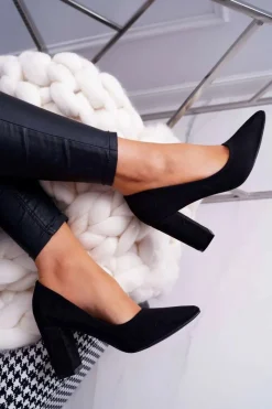 Czółenka Zamszowe|Czółenka Na Słupku><noscript><img width=