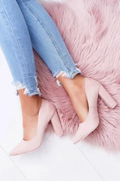 Czółenka Zamszowe|Czółenka Na Słupku><noscript><img width=