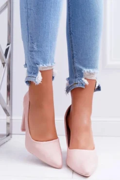 Czółenka Zamszowe|Czółenka Na Słupku><noscript><img width=