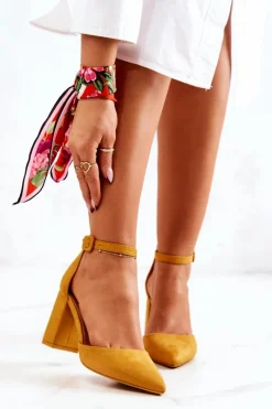 Czółenka Zamszowe|Czółenka Na Słupku><noscript><img width=