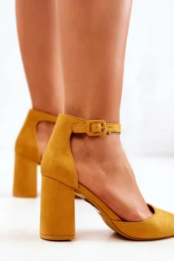 Czółenka Zamszowe|Czółenka Na Słupku><noscript><img width=