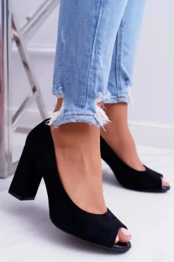 Czółenka Zamszowe|Czółenka Na Słupku><noscript><img width=