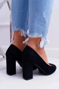 Czółenka Zamszowe|Czółenka Na Słupku><noscript><img width=