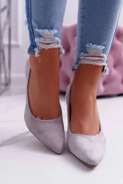 Czółenka Zamszowe|Czółenka Na Słupku><noscript><img width=