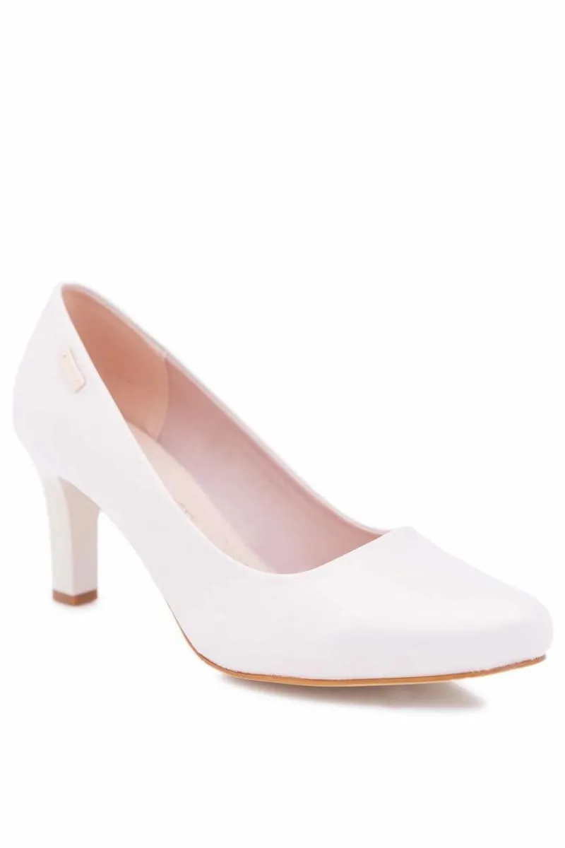 Online Czółenka damskie Sergio Leone Beżowe Perłowe Orsola Damskie Czółenka Na Słupku|Czółenka Klasyczne