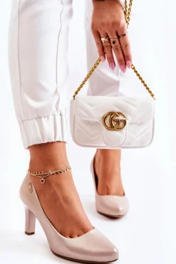 Czółenka Na Słupku|Czółenka Klasyczne><noscript><img width=