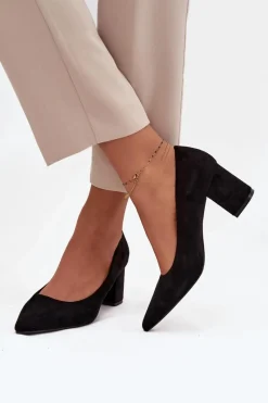 Czółenka Zamszowe|Czółenka Na Słupku><noscript><img width=