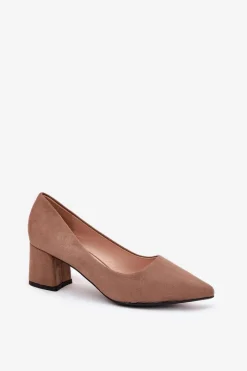 Czółenka Zamszowe|Czółenka Na Słupku><noscript><img width=