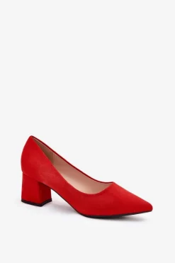 Czółenka Zamszowe|Czółenka Na Słupku><noscript><img width=