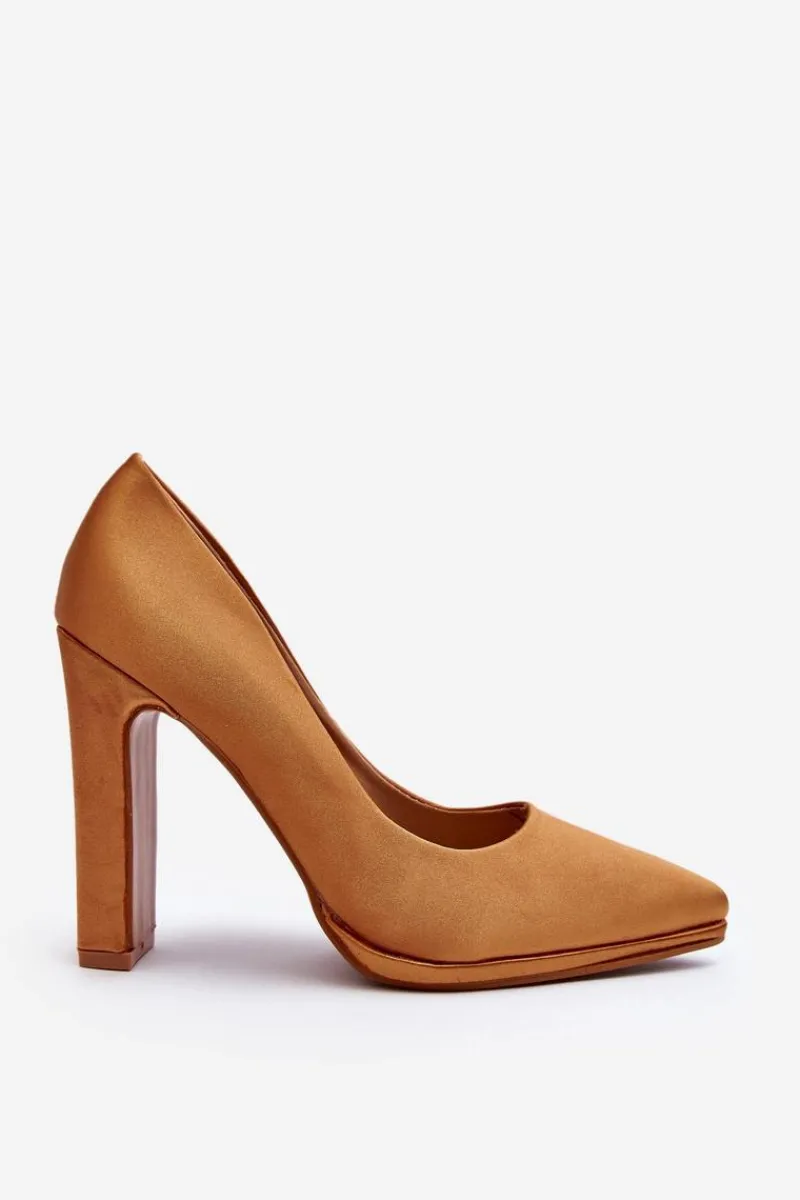 Best Czółenka Na Słupku Camel Piatti Damskie Czółenka Klasyczne