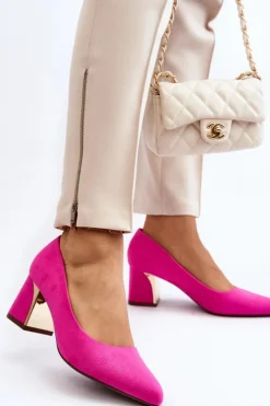 Czółenka Zamszowe|Czółenka Na Słupku><noscript><img width=