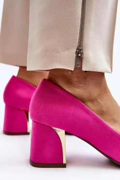 Czółenka Zamszowe|Czółenka Na Słupku><noscript><img width=