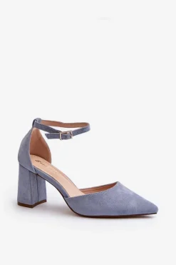 Czółenka Zamszowe|Czółenka Na Słupku><noscript><img width=