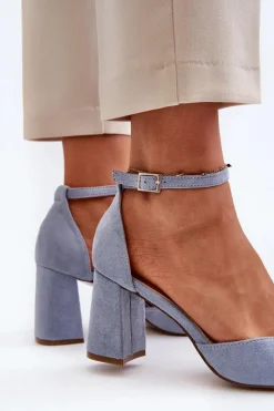 Czółenka Zamszowe|Czółenka Na Słupku><noscript><img width=