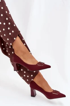 Czółenka Na Słupku|Czółenka Klasyczne><noscript><img width=