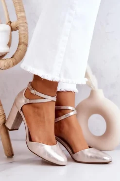 Czółenka Na Słupku|Czółenka Klasyczne><noscript><img width=