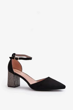 Czółenka Zamszowe|Czółenka Na Słupku><noscript><img width=