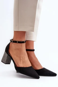 Czółenka Zamszowe|Czółenka Na Słupku><noscript><img width=