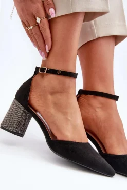 Czółenka Zamszowe|Czółenka Na Słupku><noscript><img width=