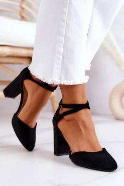 Czółenka Zamszowe|Czółenka Na Słupku><noscript><img width=