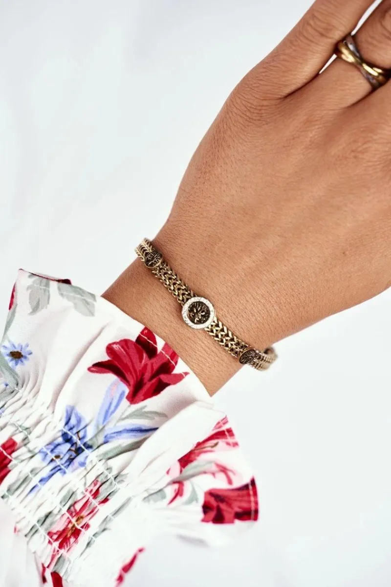 Discount Damska Bransoleta Celebrytka Złota Drzewo GoldTree Bransoletki