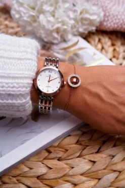 Boto Damska Bransoleta Na Łańcuszku Różowe Złoto Circlet