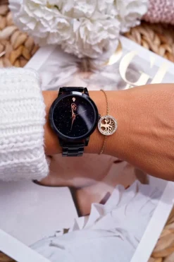 Hot Damska Bransoleta Na Łańcuszku Złota Drewo Życia Cring Bransoletki