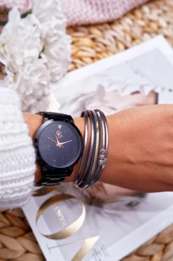 New Damska Bransoleta Rzemień Szara Coromo Bransoletki